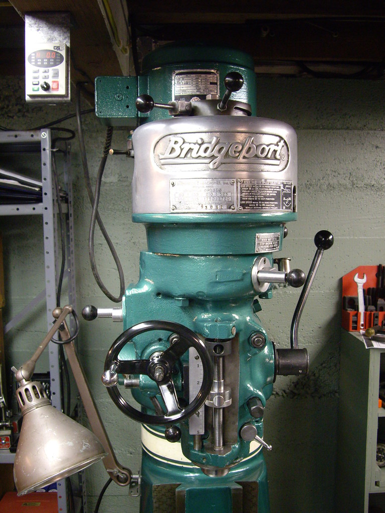 Burke Millrite with Bridgeport J Head My basement shop is … Flickr