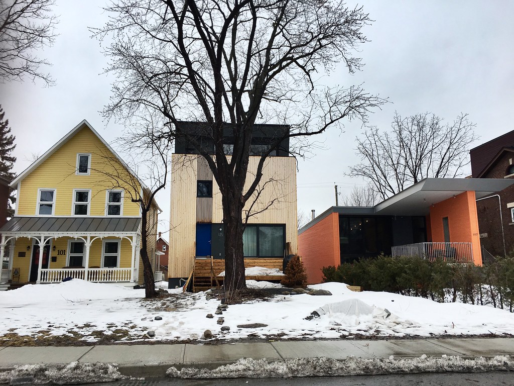 Bayswater Ave. contrasting styles Ottawa Canada Ross Dunn Flickr