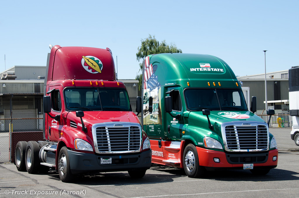 Oak Harbor Freight Lines Freightliner Cascadia & Interstat… Flickr