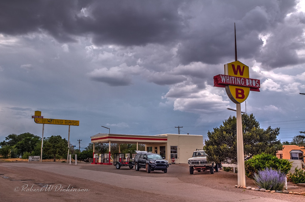 Whiting Bros Station on Route 66 in Moriarty, New Mexico S… Flickr
