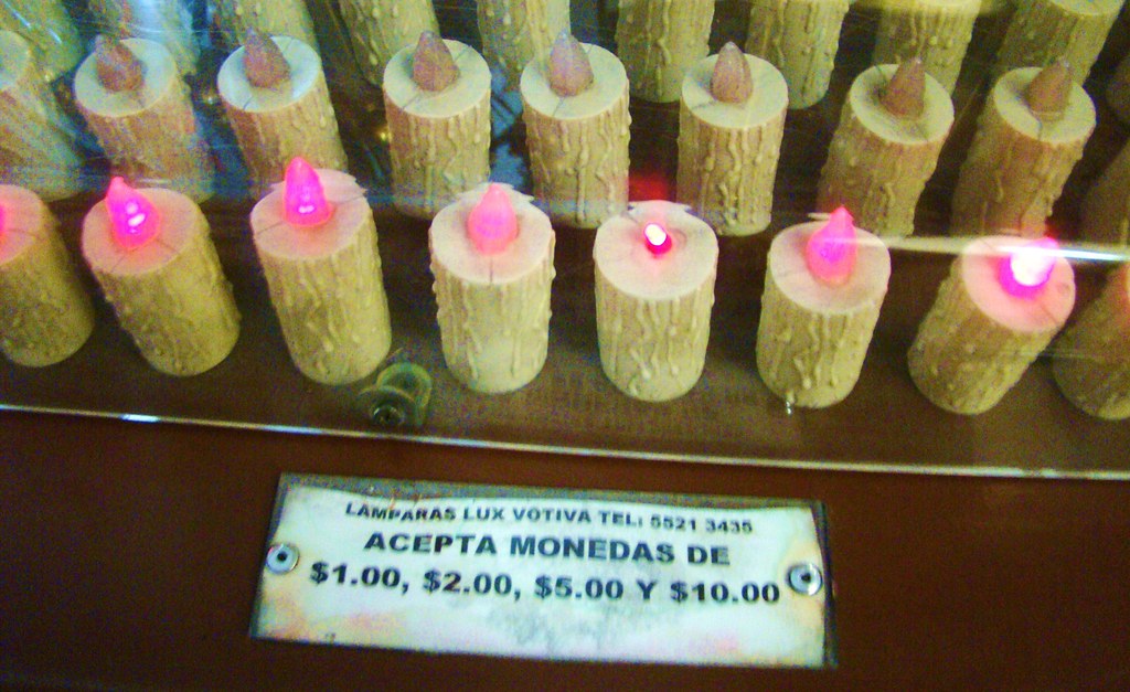 Mexico City San Hipolito Virtual Votive Candles Flickr