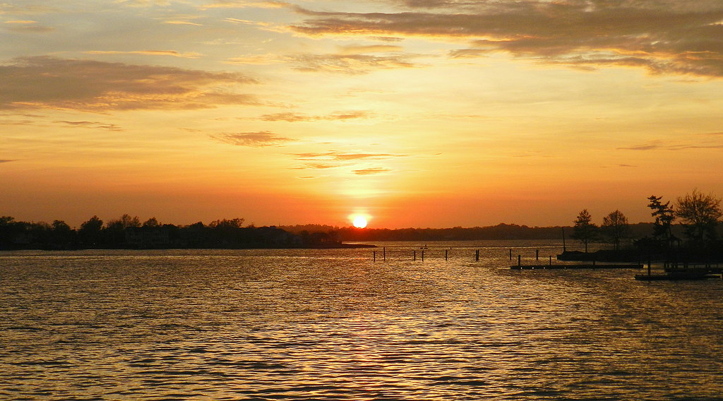 The Shrewsbury River at Monmouth Beach NJ Randall Parker Sr Flickr