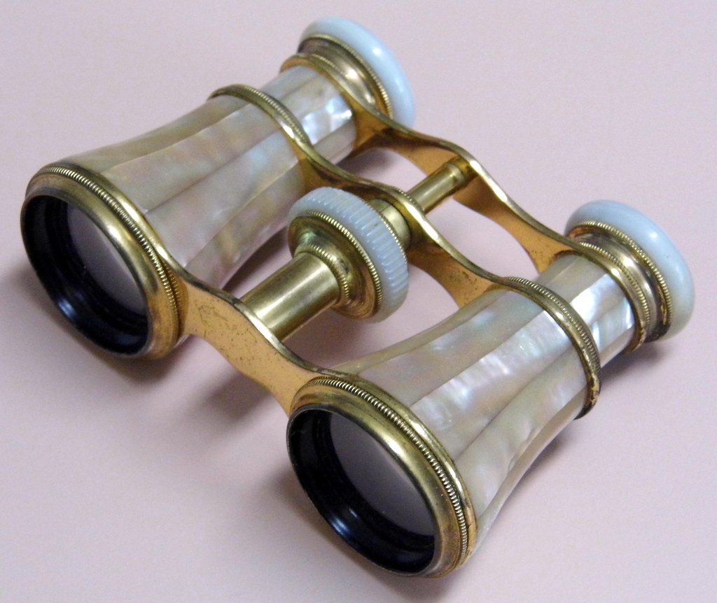 Vintage Iris Of Paris Mother Of Pearl Opera Glasses Flickr