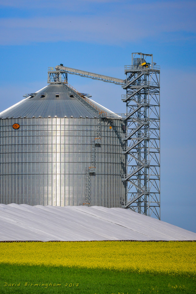 Grain Bin This is in Cunningham KS. dbirmingham08 Flickr