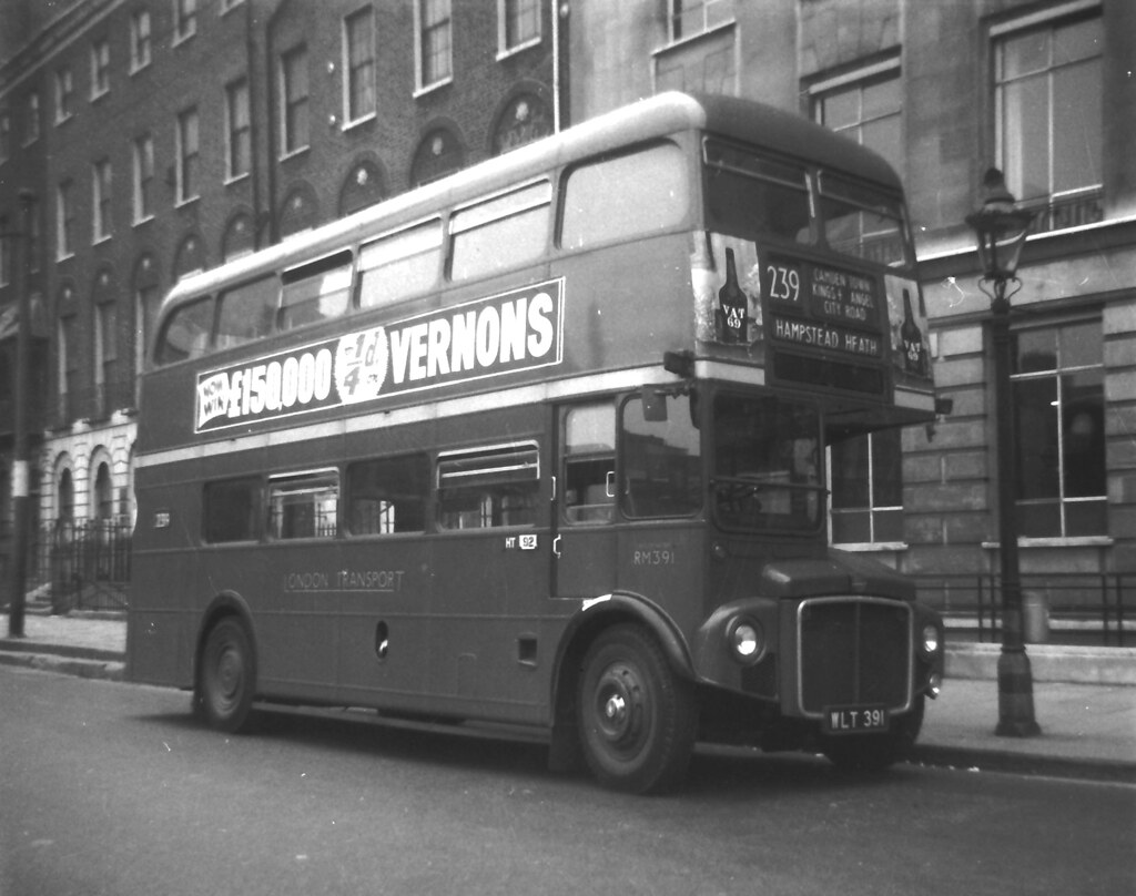 London Transport Board Bus RM391 AEC Routemaster 1961 Flickr