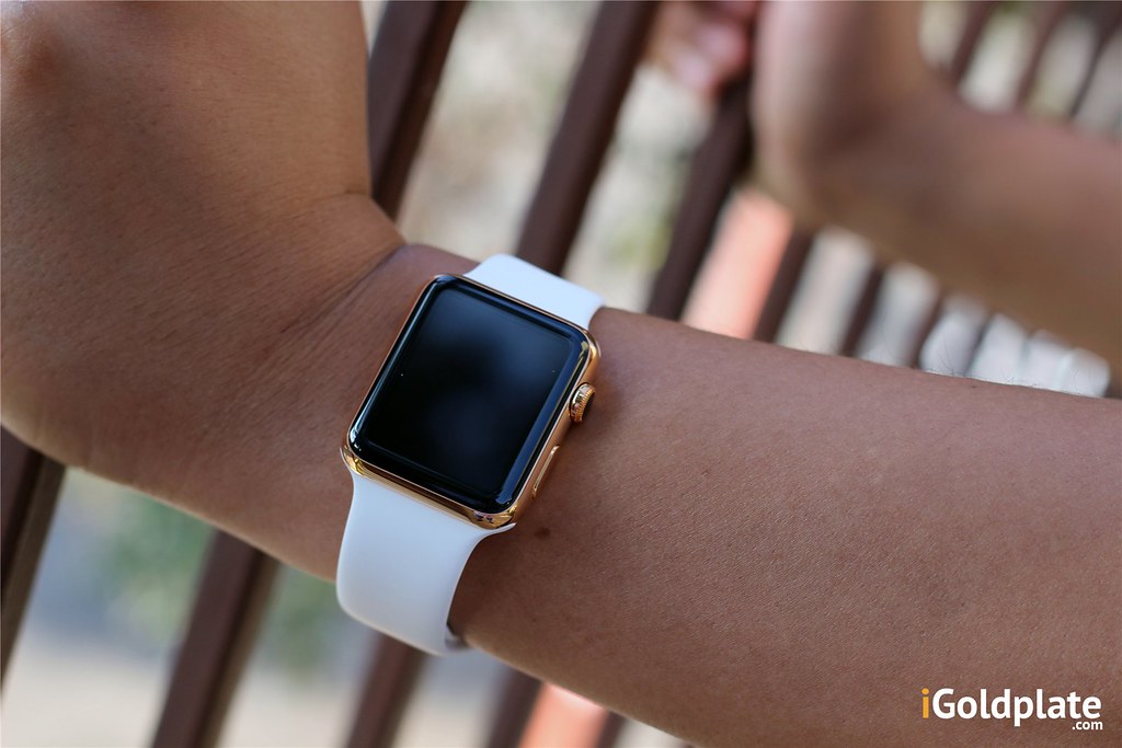 Rose8 Gold Plated Apple Watch from Ruslan