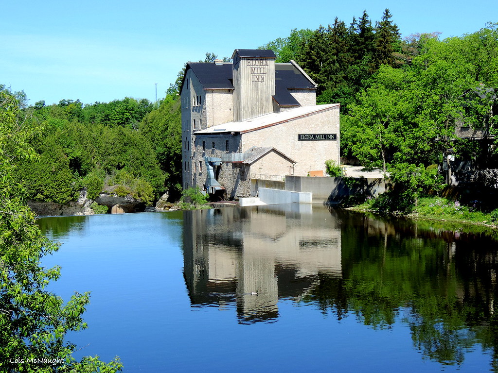 Elora Mill Inn Constructed in the 1830s, for decades the E… Flickr