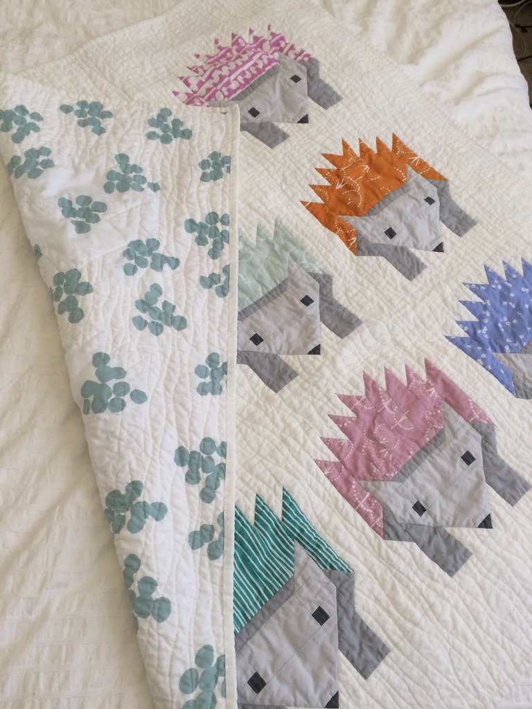 Hazel Hedgehog Quilt Annuin Flickr