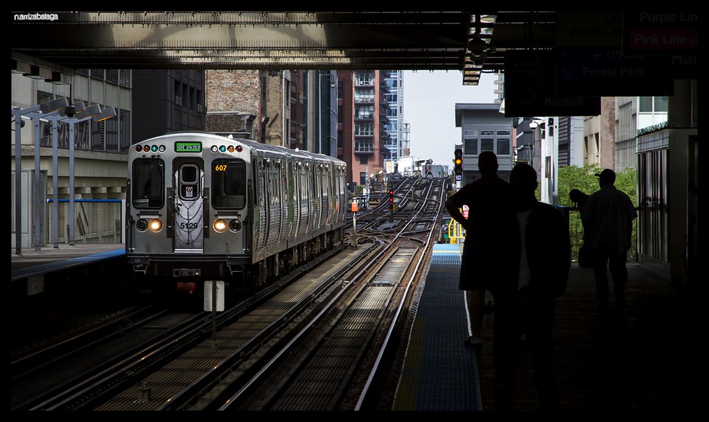 Clark Street station Nestor Arrizabalaga Flickr