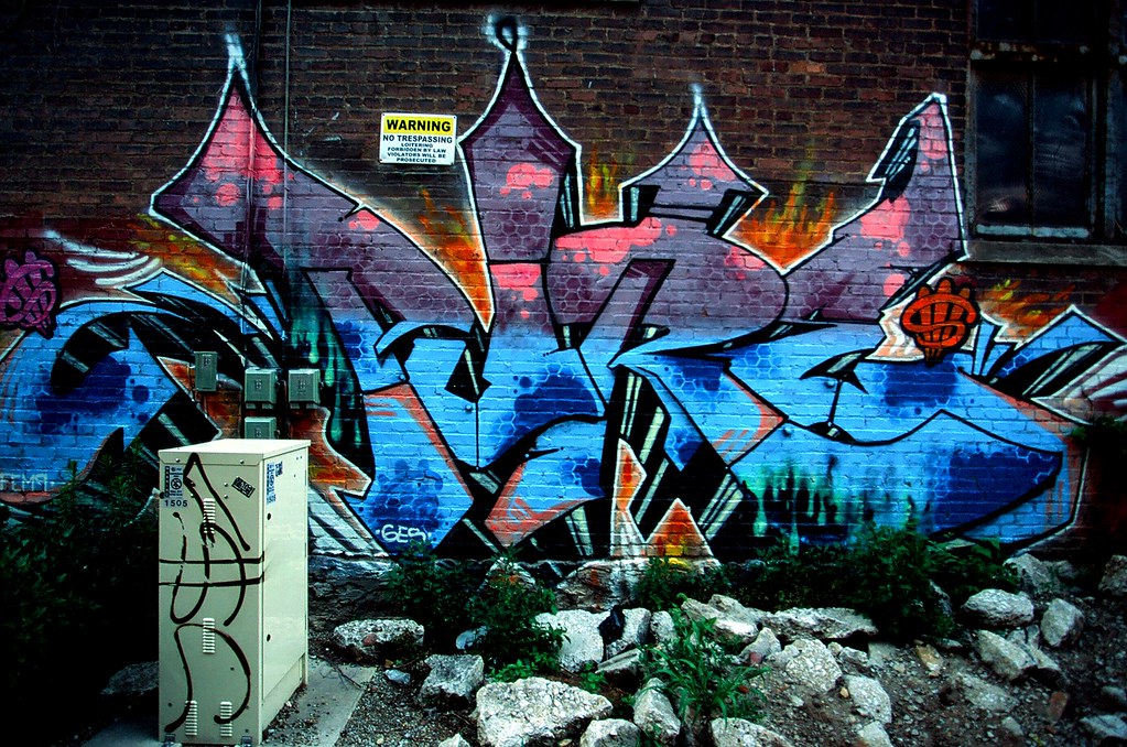Kansas City West Bottoms Graffiti Canon EOS 3 Fuji Velvia … Flickr