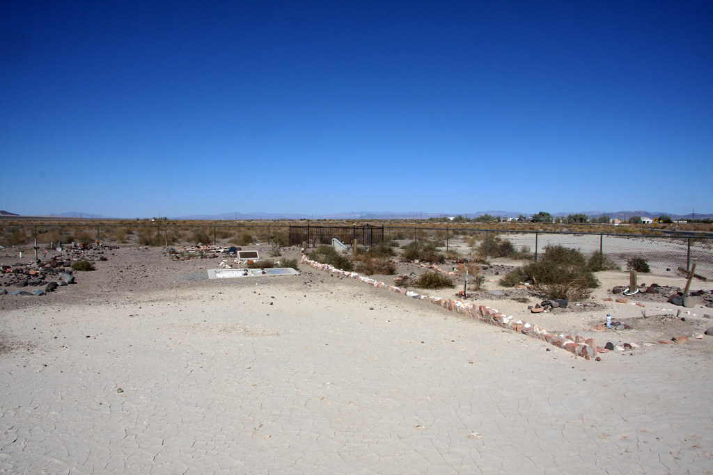 Death Valley Junction cemetery, California sensaos Flickr