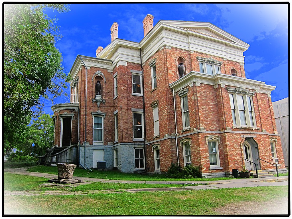 Dr. Sylvester Willard Mansion [1843] Auburn NY Back of… Flickr