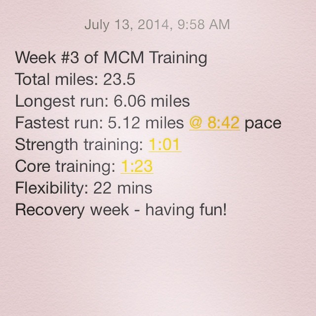 Recovery week back to racking up the miles next week. l… Flickr