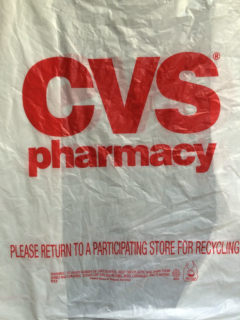 CVS Pharmacy Plastic Bag CVS Pharmacy Plastic Bag Flickr