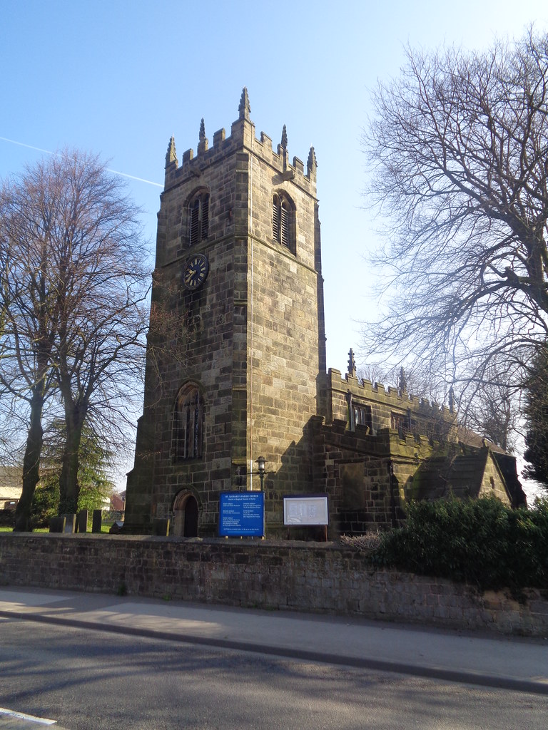 Saint Leonards Church, Shirland, Derbyshire A view of Sain… Flickr