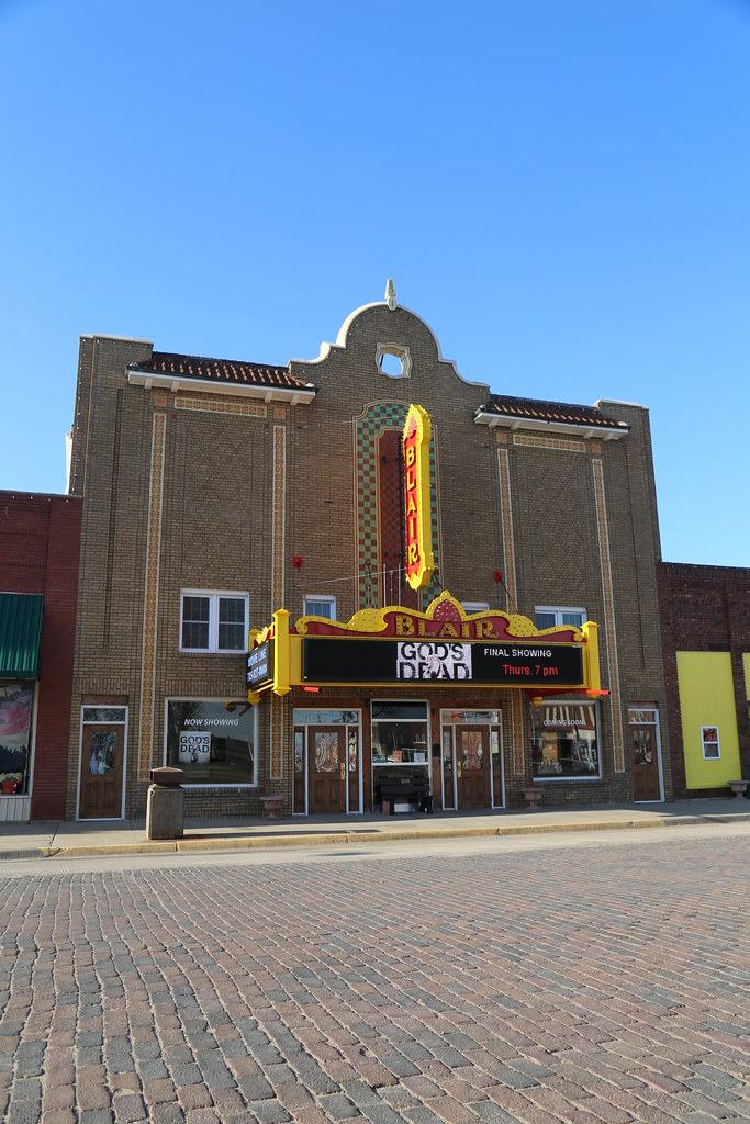 Belleville Kansas, Blair Theater, Movie Theater, Republic … Flickr