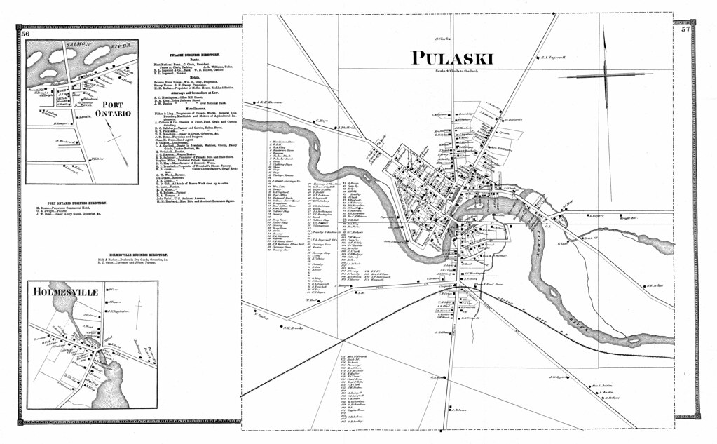 PulaskiPort OntarioHolmesville Map of Pulaski, Port Onta… Flickr