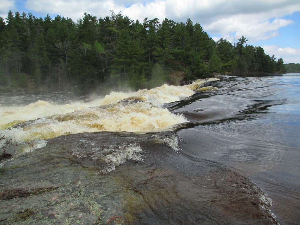 Curtain Falls, BWCA Crooked Lake was up at least two feet … Flickr
