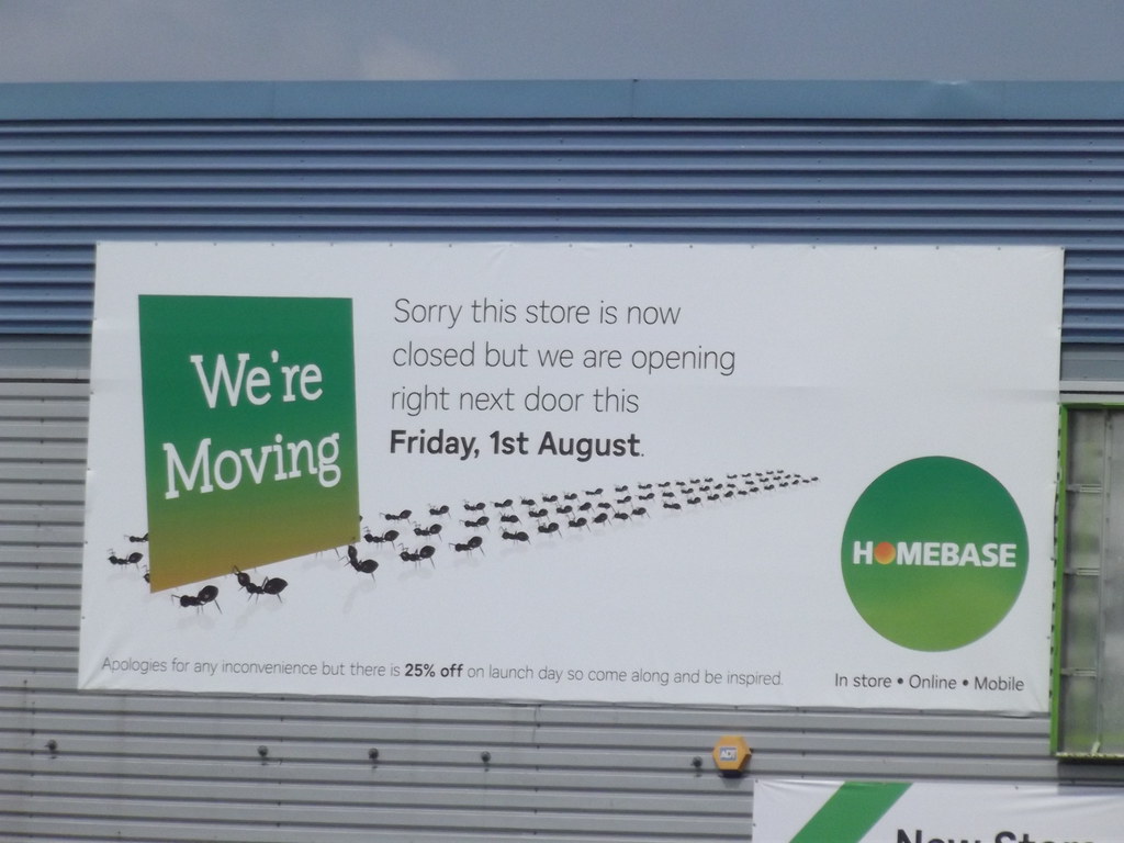 Homebase Chapel Lane, Selly Oak We're moving a photo on Flickriver