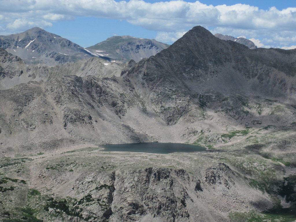 Bear Lake Below Mt. Harvard This is a picture from hike to… Flickr