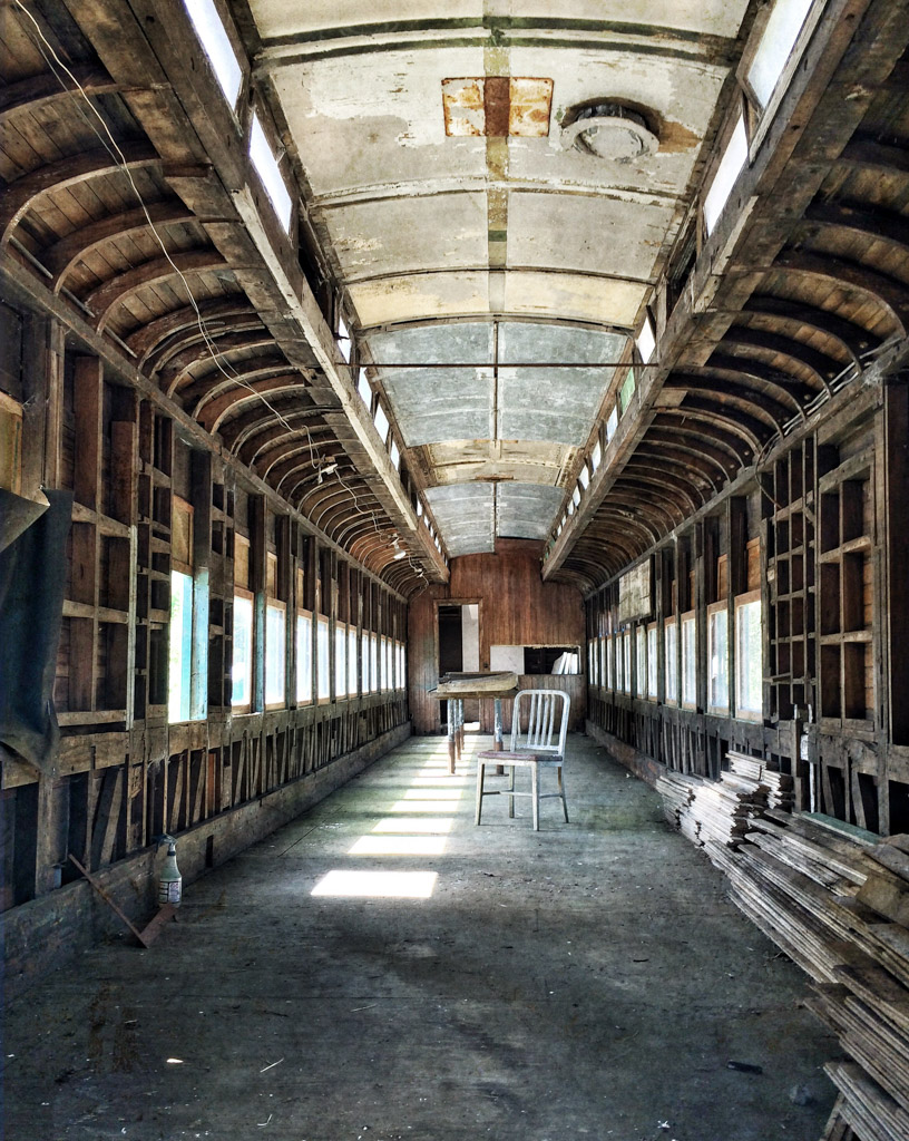 Derelict Pullman car at Camp 18 Logging Museum, Elsie, OR Flickr