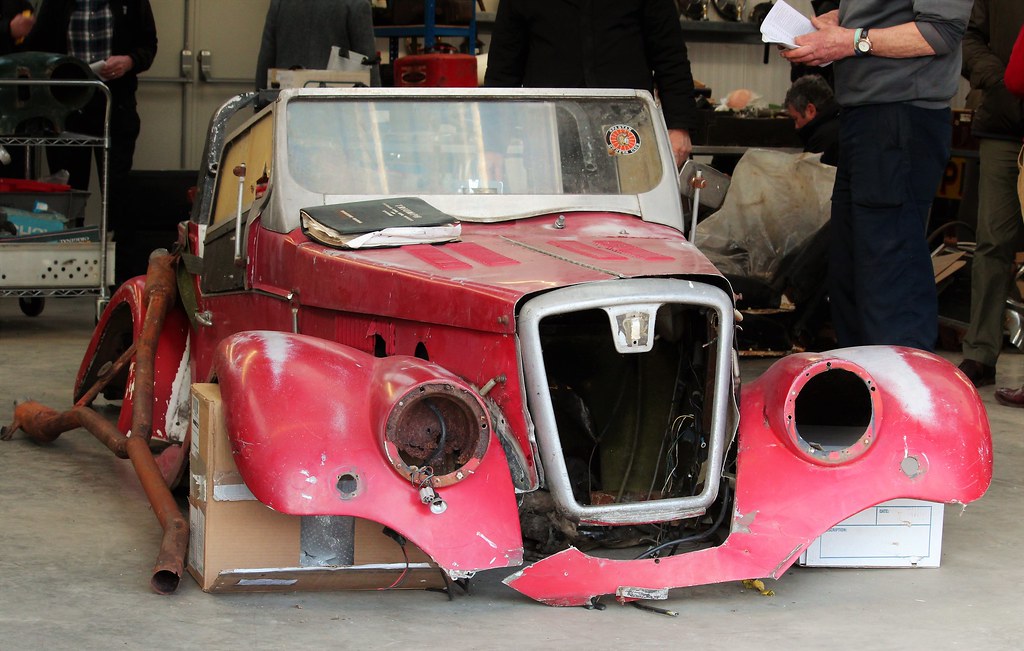 Spartan kit car body TW Gaze automobilia auction, Diss. Nivek.Old