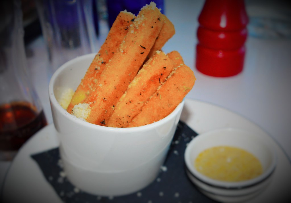Pizza Express, Polenta Chips Spicygreenginger Flickr