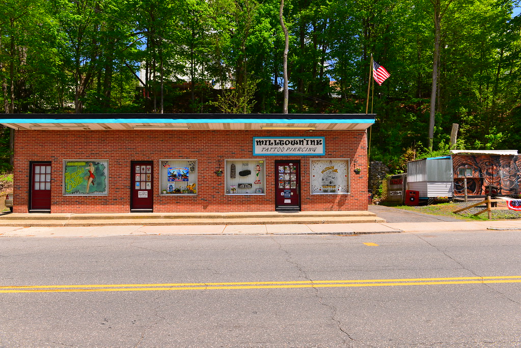 Milltown Ink, tattoo & piercing, Bondsville, Massachusetts… Flickr