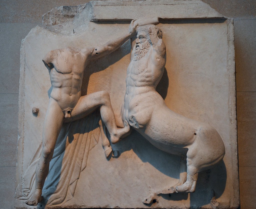 South metope XXVI, the South Metopes of the Parthenon depi… Flickr