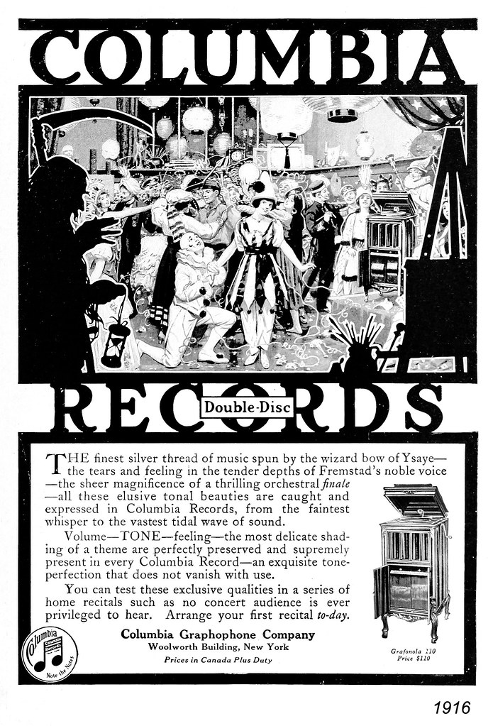 columbia records 1916 Al Q Flickr