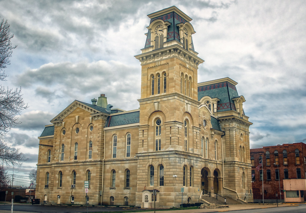 County Courthouse, Jacksonville, Illinois A view of… Flickr