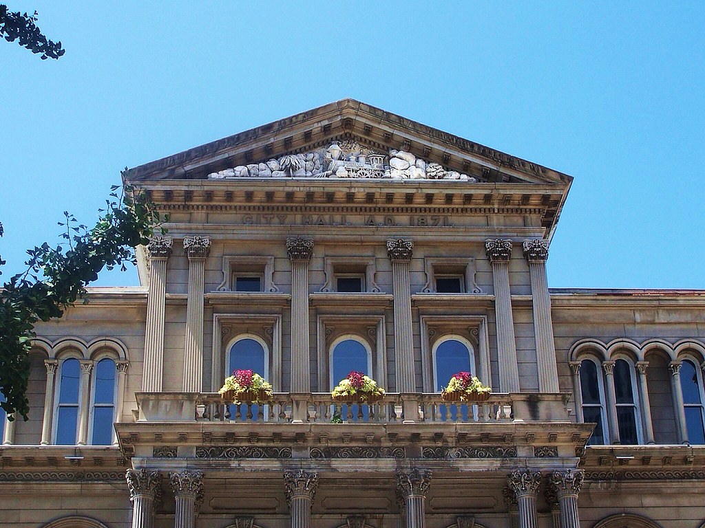 Louisville Ky Louisville City Hall Pediment a photo on Flickriver