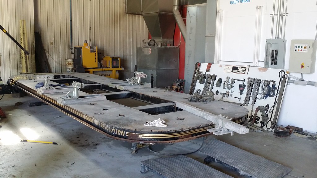 22ft Chassis Liner Frame Rack w/tower extension and overhe… Flickr