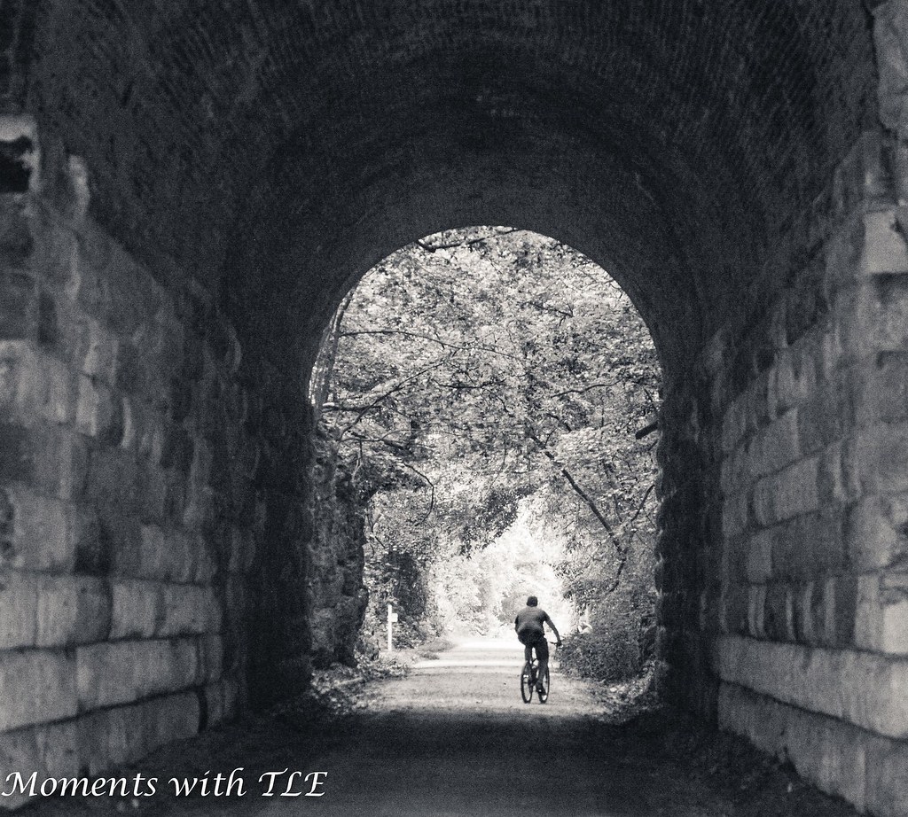 Rocheport, MO The tunnel on the MKT trail in Rocheport, MO