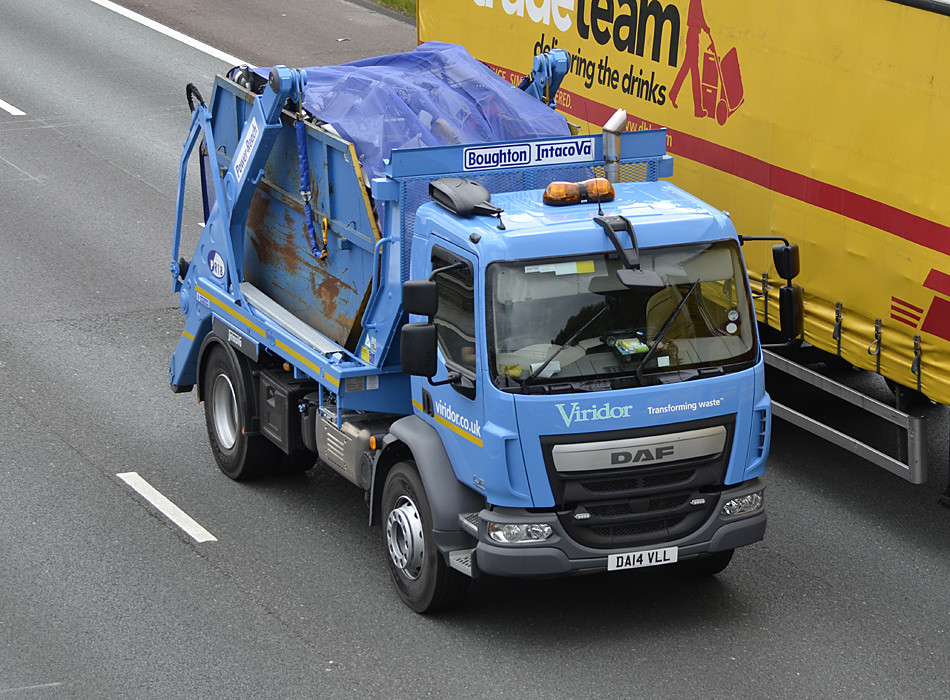 Viridor DA14VLL M6 Nr Cranage 16/07/2014 Harry's On The Road Truck