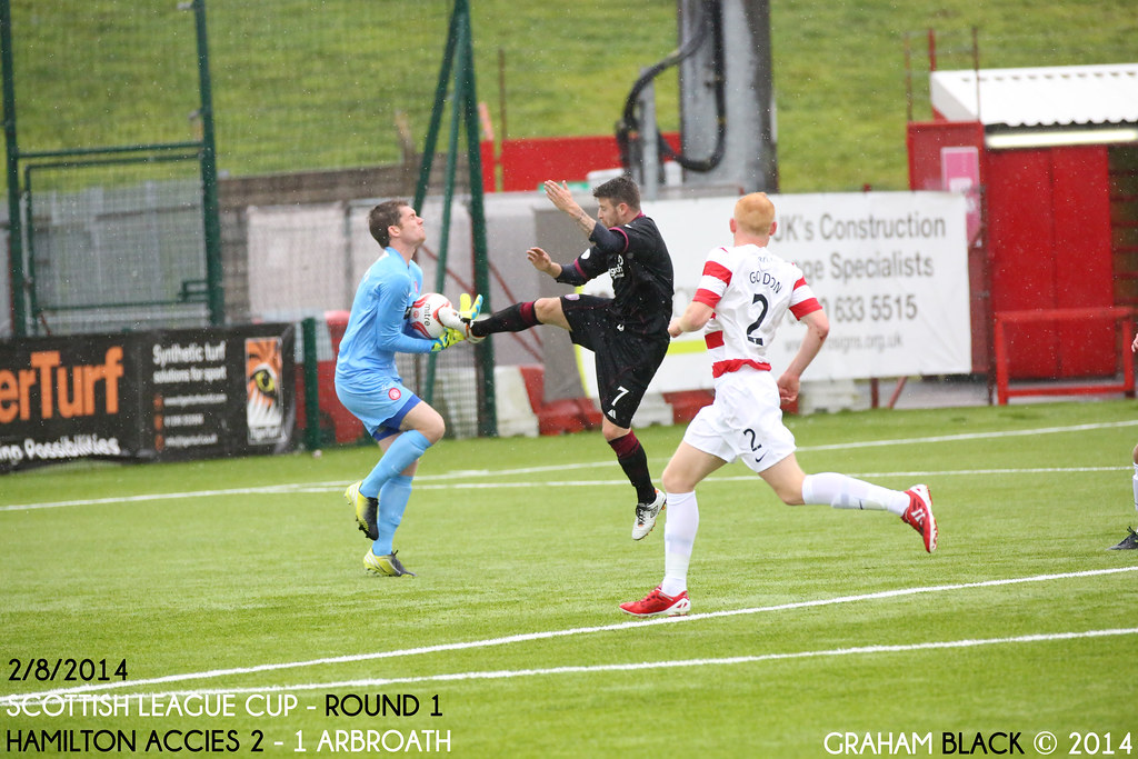 Hamilton Accies 2 1 Arbroath Flickr