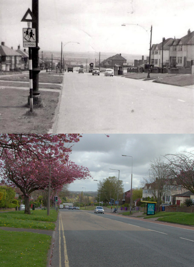 Childwall Valley Road, Childwall, 1960s and 2017 All these… Flickr
