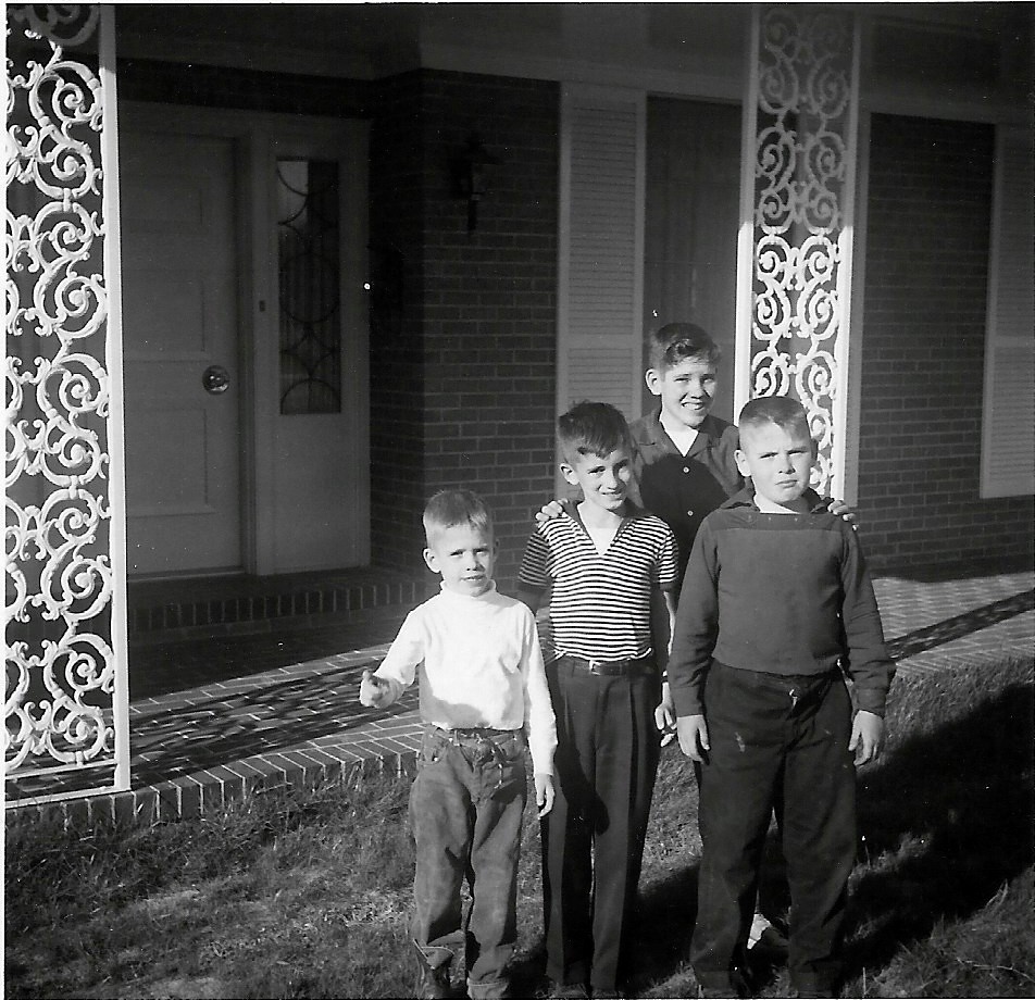 Gahagan Family Photos118 Bill, Bud, Scottie, Fred 1956 Flickr
