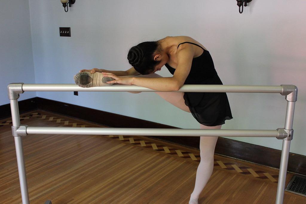 DIY Freestanding Ballet Barre Find out more on how to buil… Flickr
