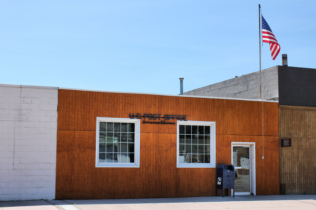 Post Office Jefferson, SD Tom McLaughlin Flickr