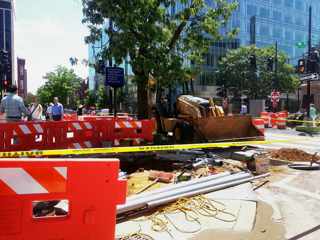 Road construction in Dupont Ryan McKnight Flickr