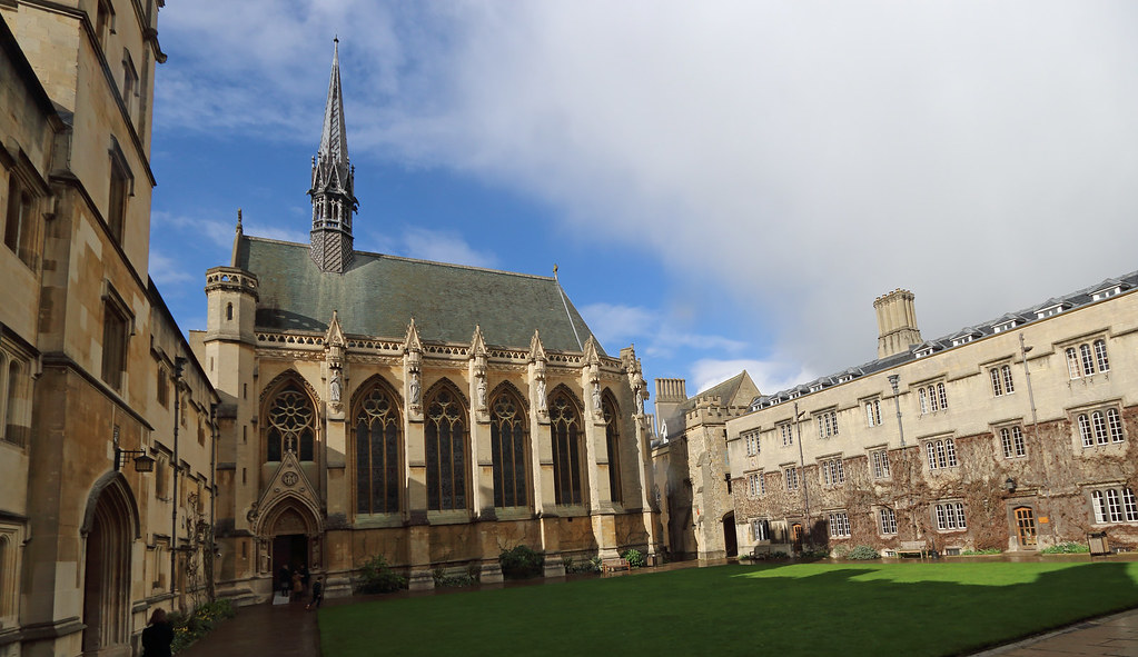 Exeter College, Oxford The Front Quadrangle of Exeter Coll… Flickr