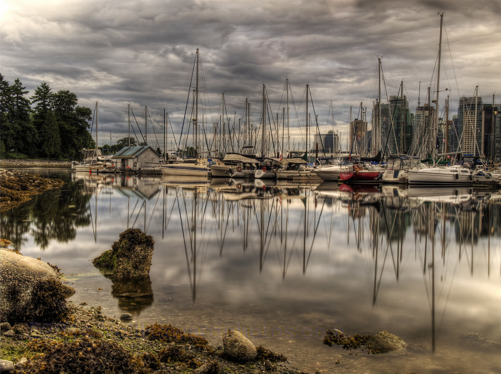 Boats in Vancouver , from Stanley Park Boats in Vancouver … Flickr