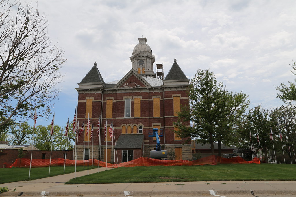 Blair Nebraska, County Courthouse, Hail Damage, Washington… Flickr