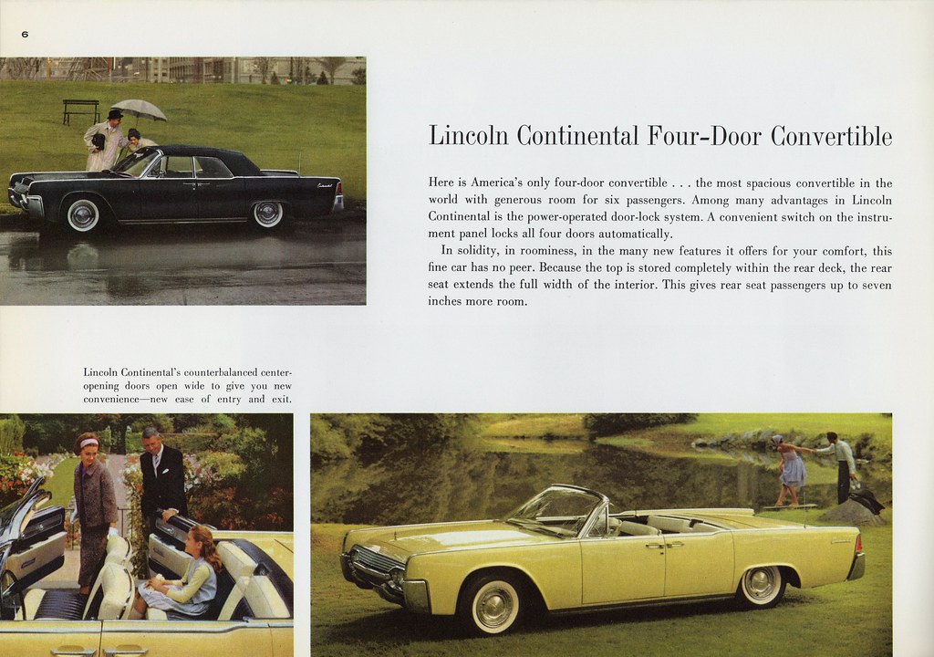 1961 Lincoln Continental FourDoor Convertible Alden Jewell Flickr