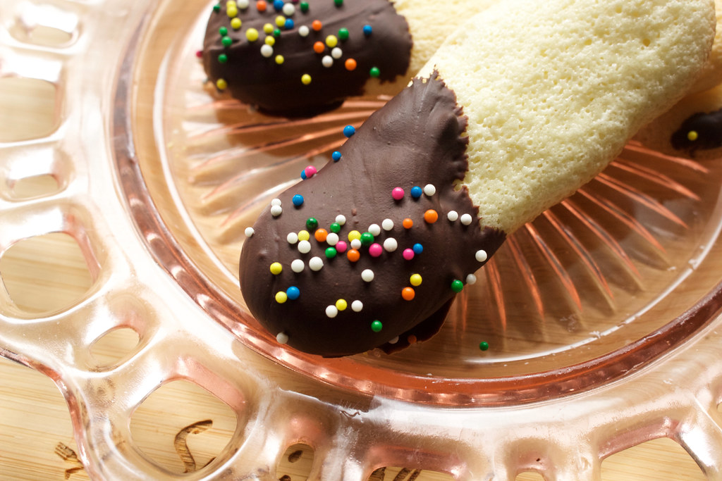 Anna Olson's ChocolateDipped Ladyfingers & Cookbook Revie… Flickr