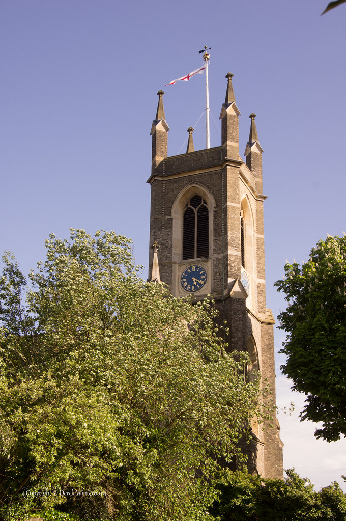St Mary's Church, Hampton sun and wind Back home, with a… Flickr