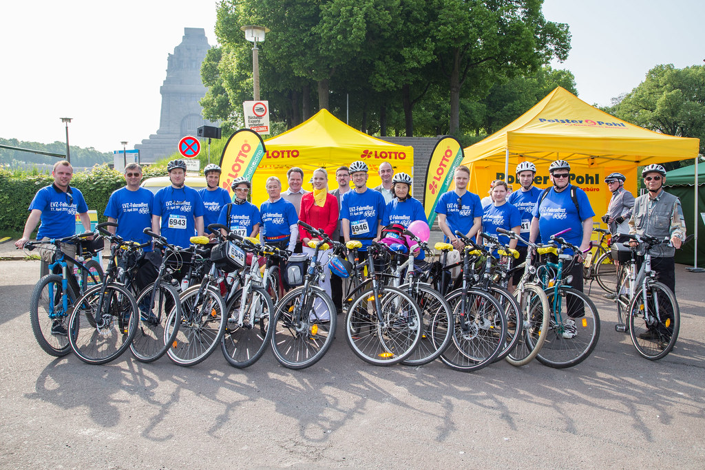 SACHSENLOTTO beim LVZFahrradfest 2014 Team SACHSENLOTTO Die Sächsische LOTTOGmbH Flickr