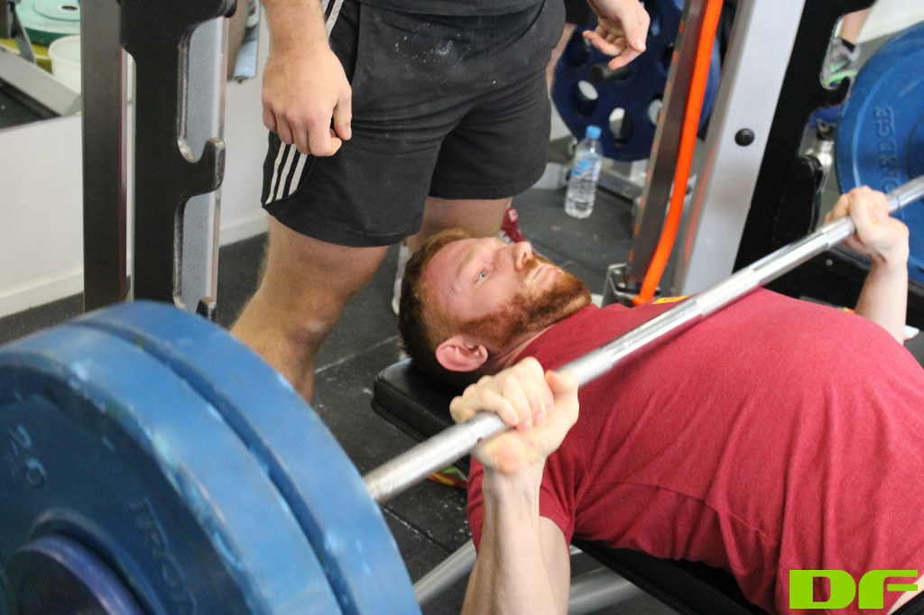 DriveFitnessPersonalTrainingBenchPress2014Brisbane