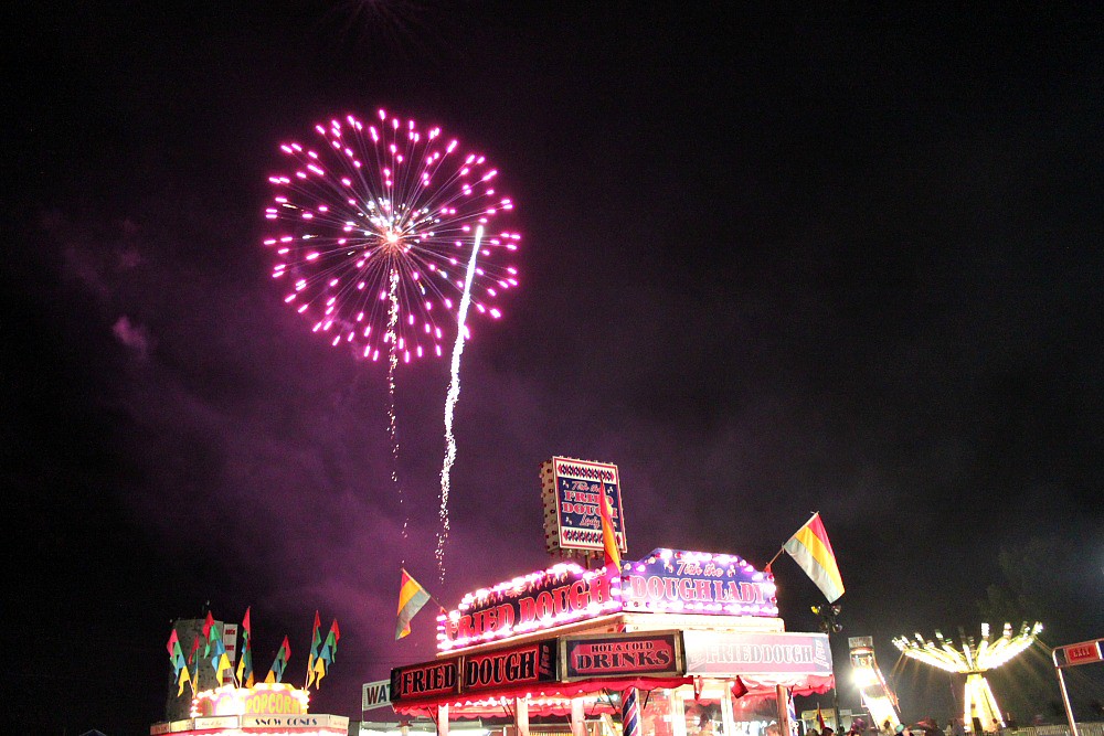 MIDWAY FIREWORKS Fireworks at a fair in Queensbury, NY Mike Carey